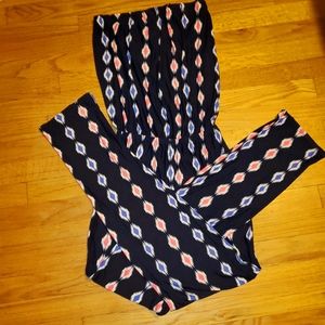 Vintage Havana Strapless Side Pocket Jumpsuit